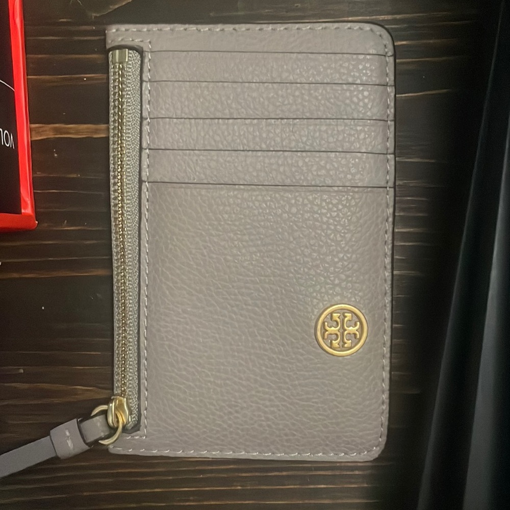 Tory Burch Gray Wallet